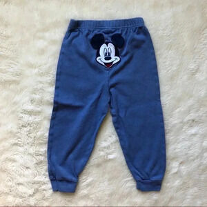 Mickey  Mouse Blue Toddler Sweatpants Size 24M